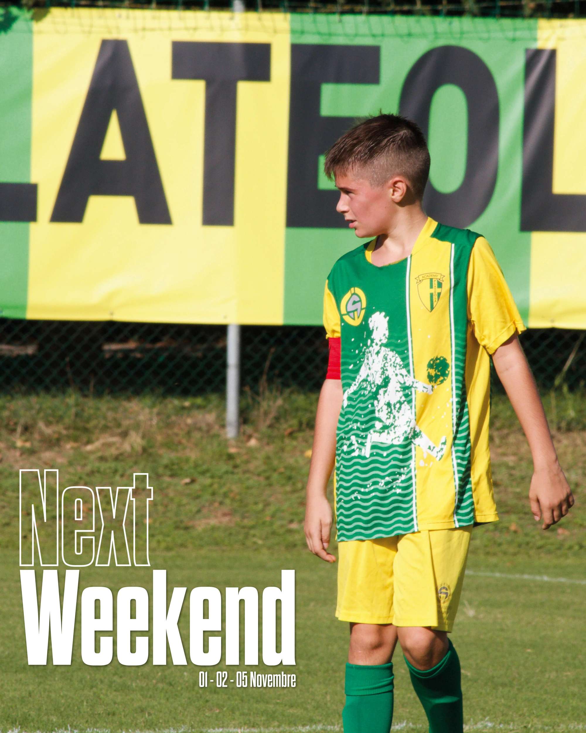 Weekend Gialloverde 01 - 02 - 05 Novembre ⚽💛💚