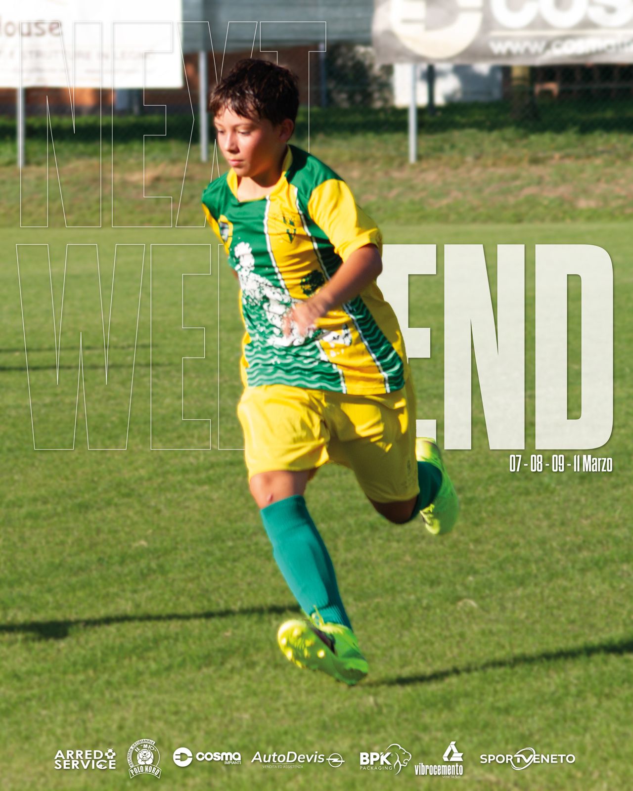 Weekend Gialloverde 07 - 08 - 09 - 11 Marzo ⚽💛💚