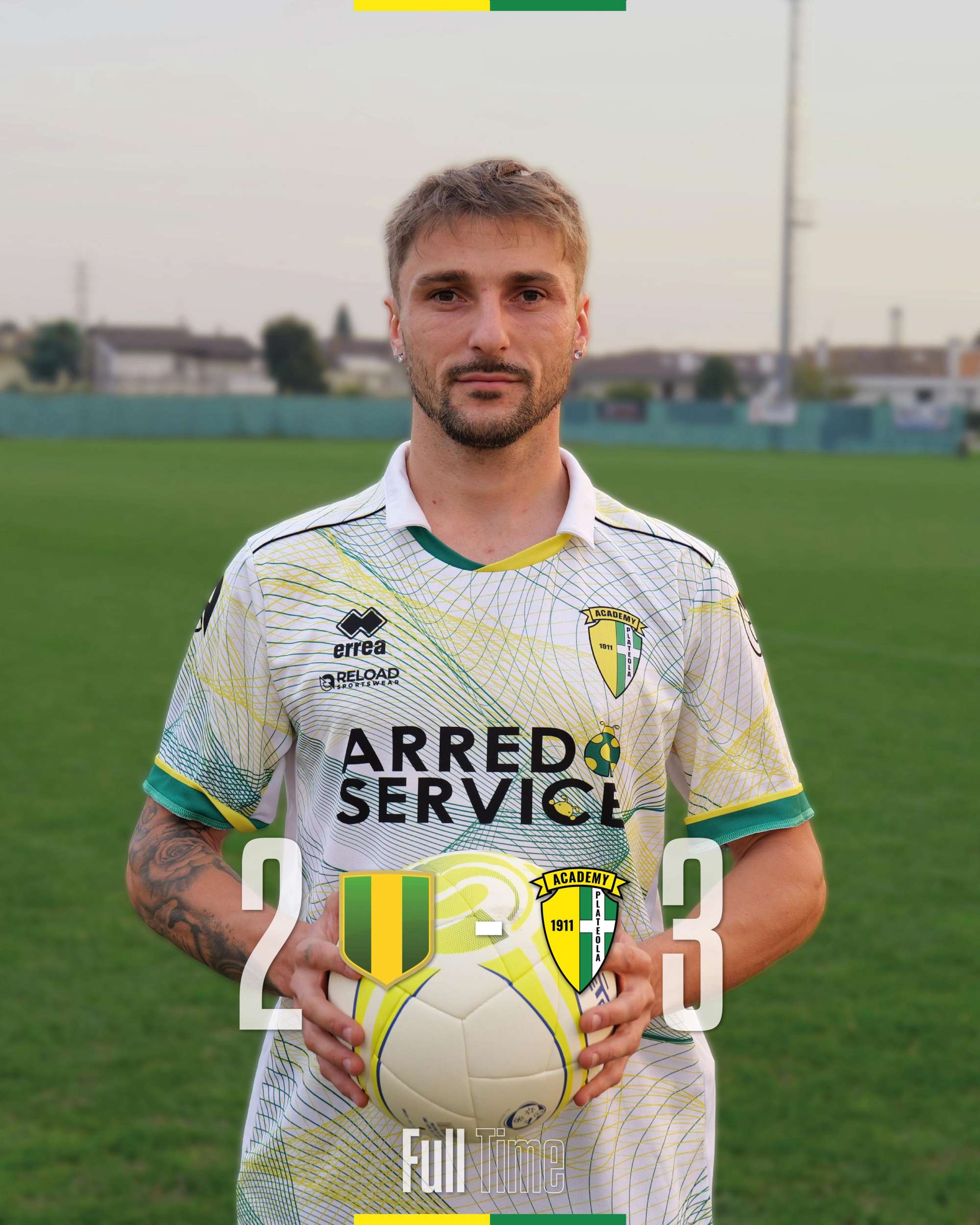 Prima Categoria – 22ª Giornata: Grantorto 2 - 3 Academy Plateola 1911