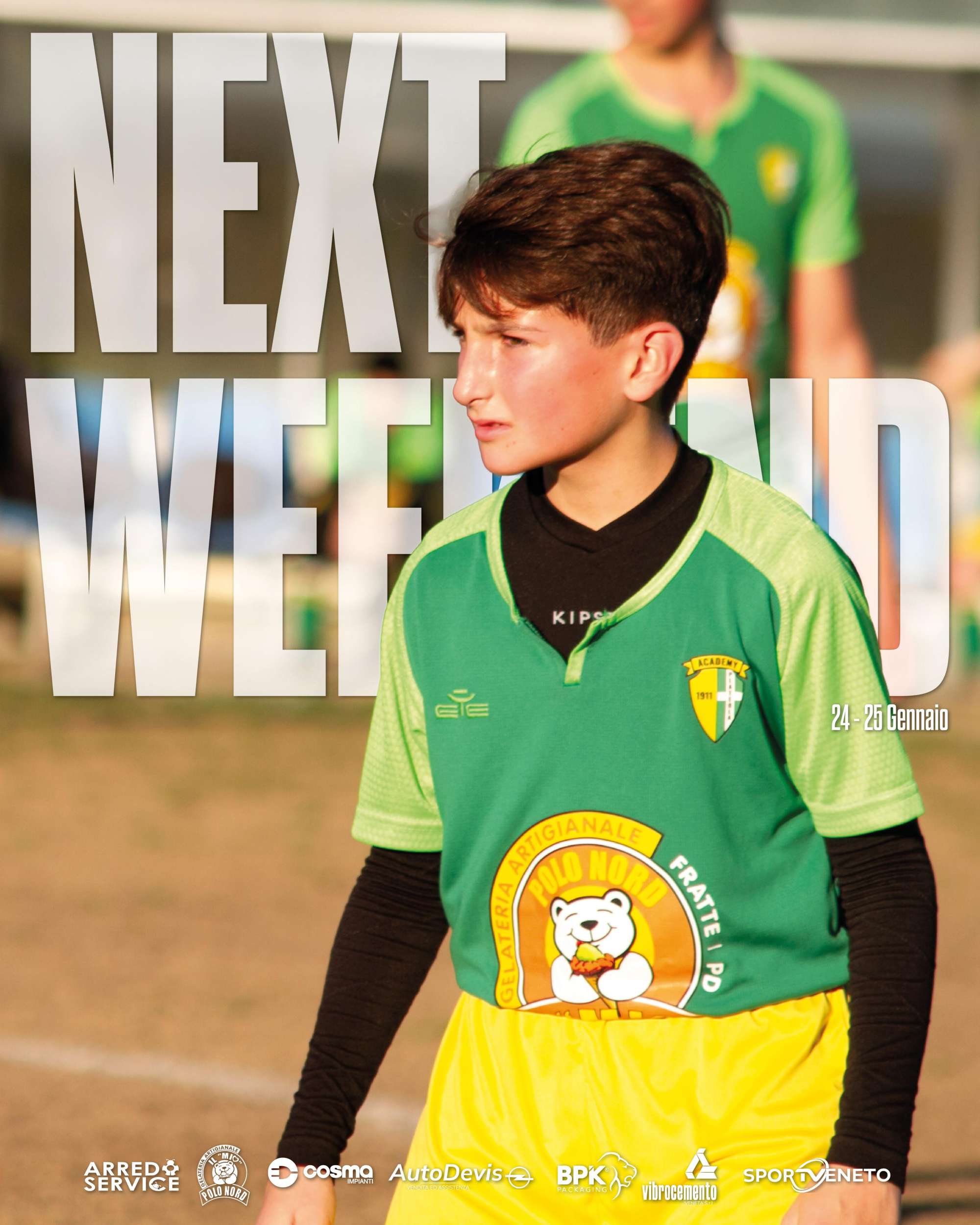 Weekend Gialloverde 24 - 25 Gennaio ⚽💛💚