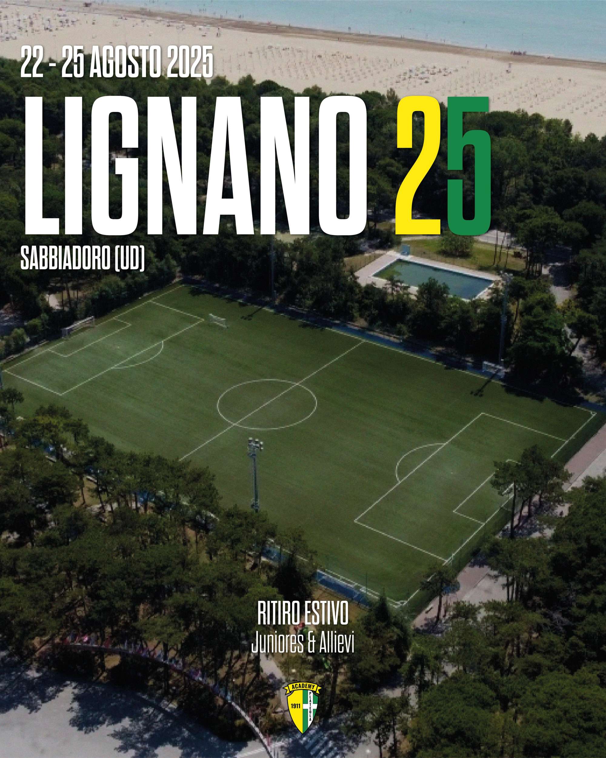 Juniores e Allievi presto in partenza per il ritiro a Lignano Sabbiadoro 