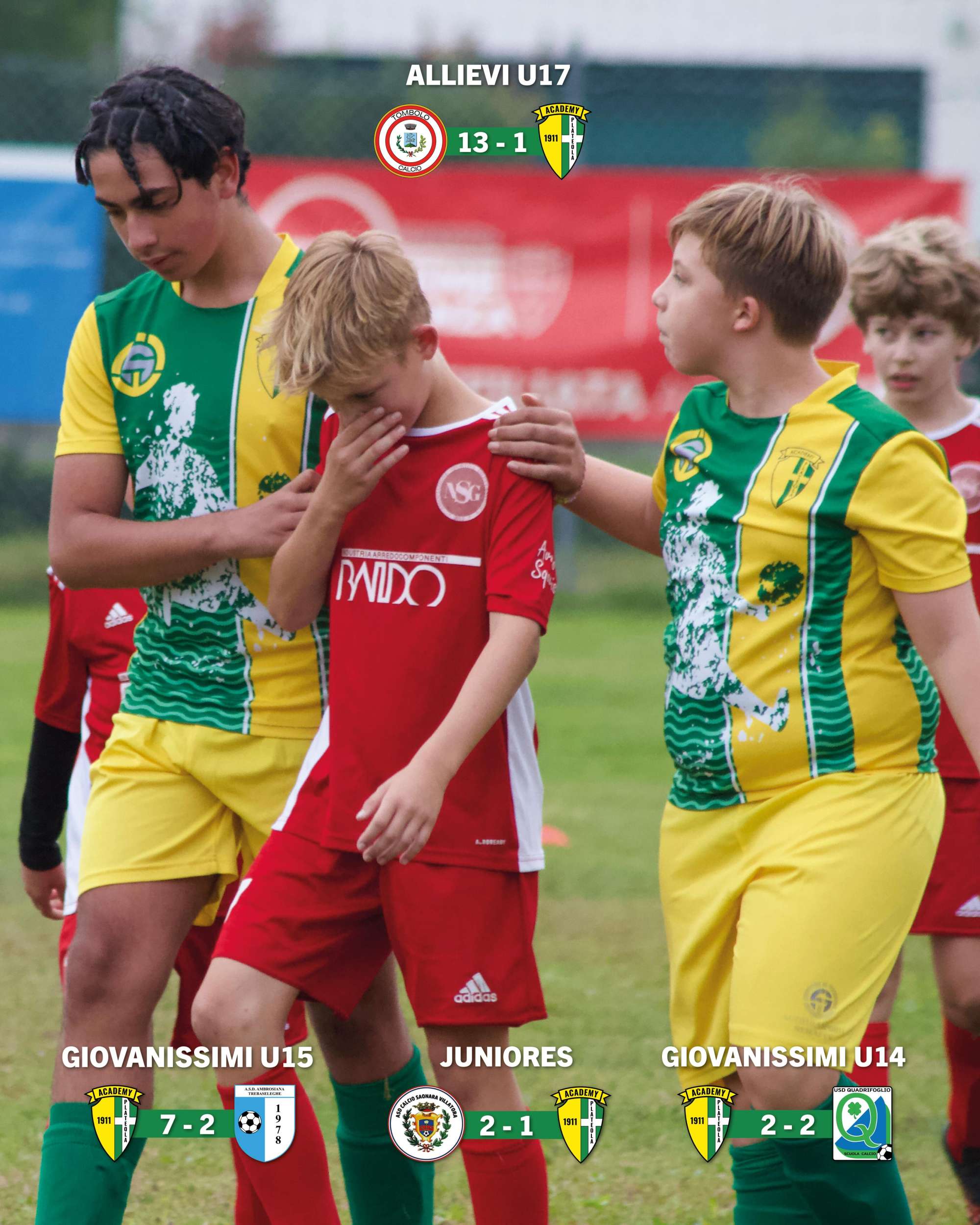 Settore Giovanile del Plateola: buone prestazioni, ma si può fare ancora meglio