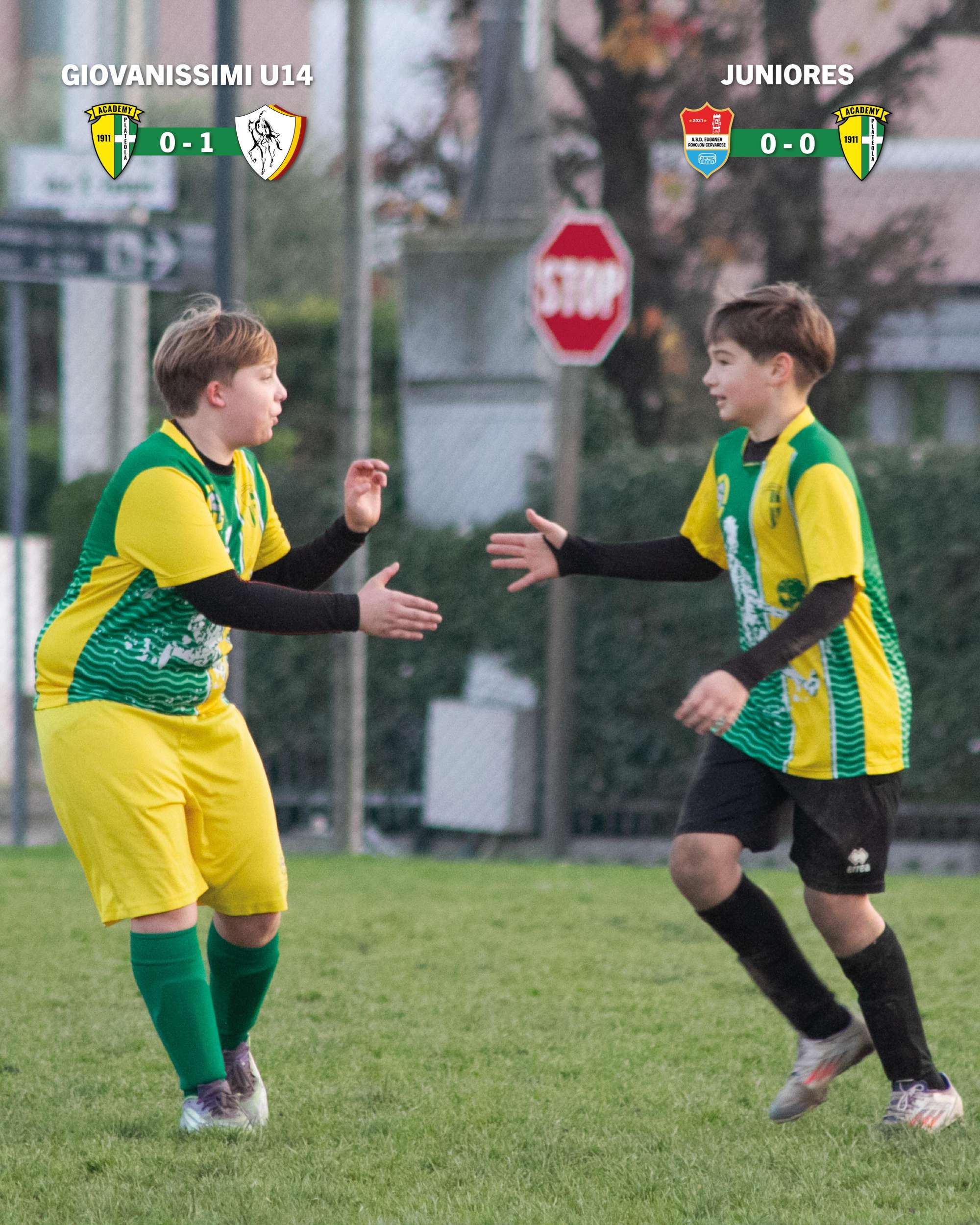 Focus sul Settore giovanile gialloverde: bilancio positivo nel primo weekend di dicembre