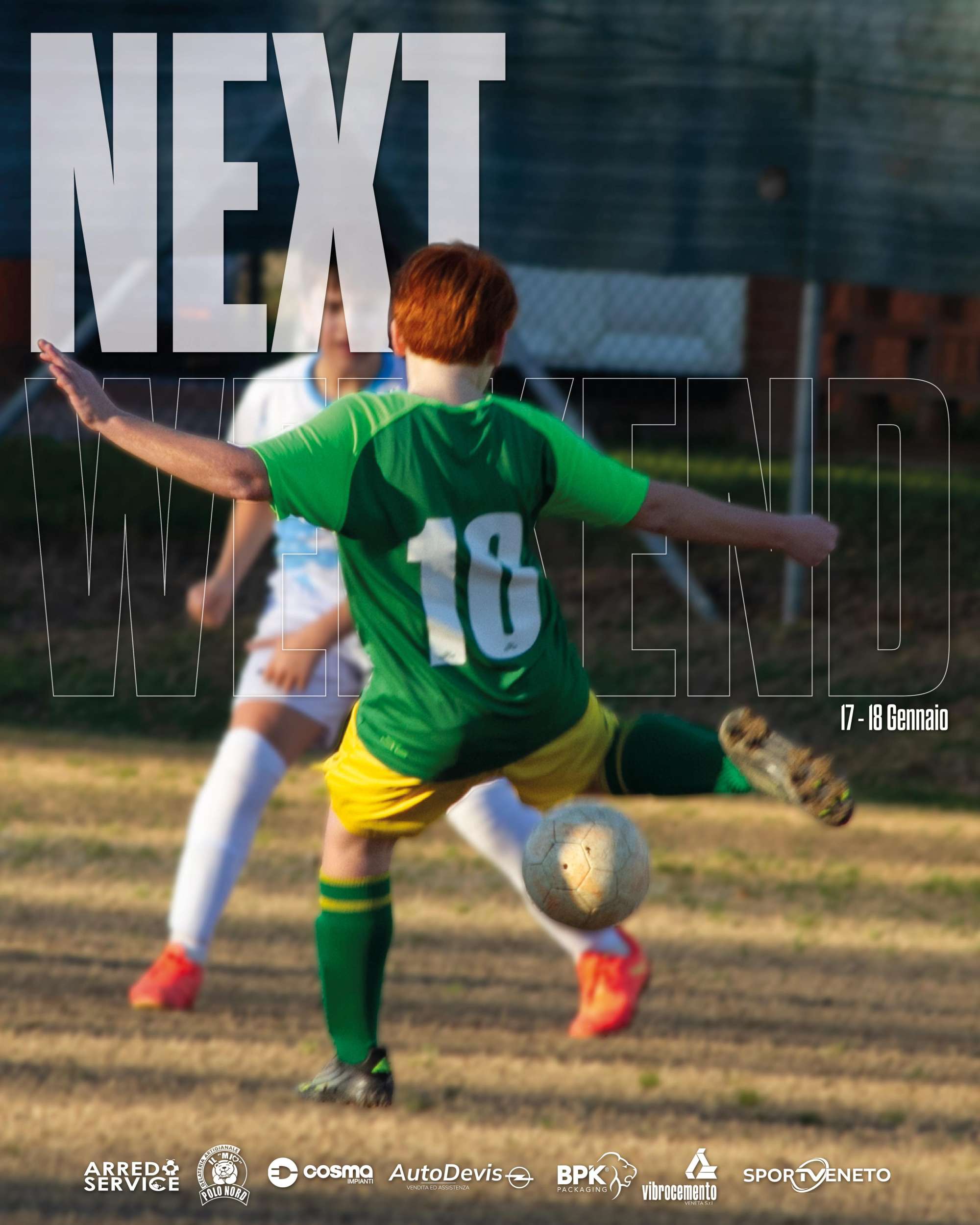 Weekend Gialloverde 17 - 18 Gennaio ⚽💛💚