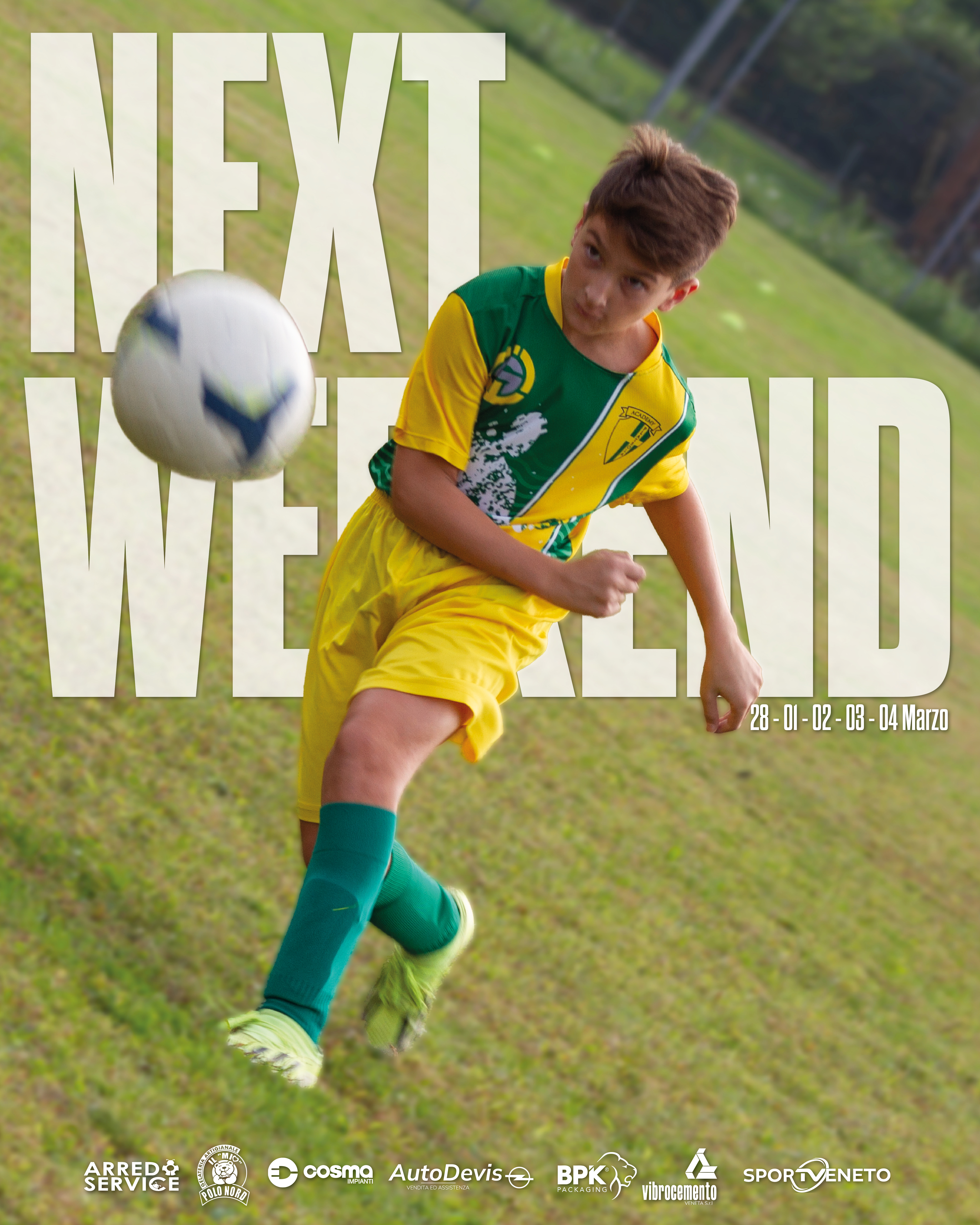 Weekend Gialloverde 28 - 01 - 02 - 03 - 04 Marzo ⚽💛💚