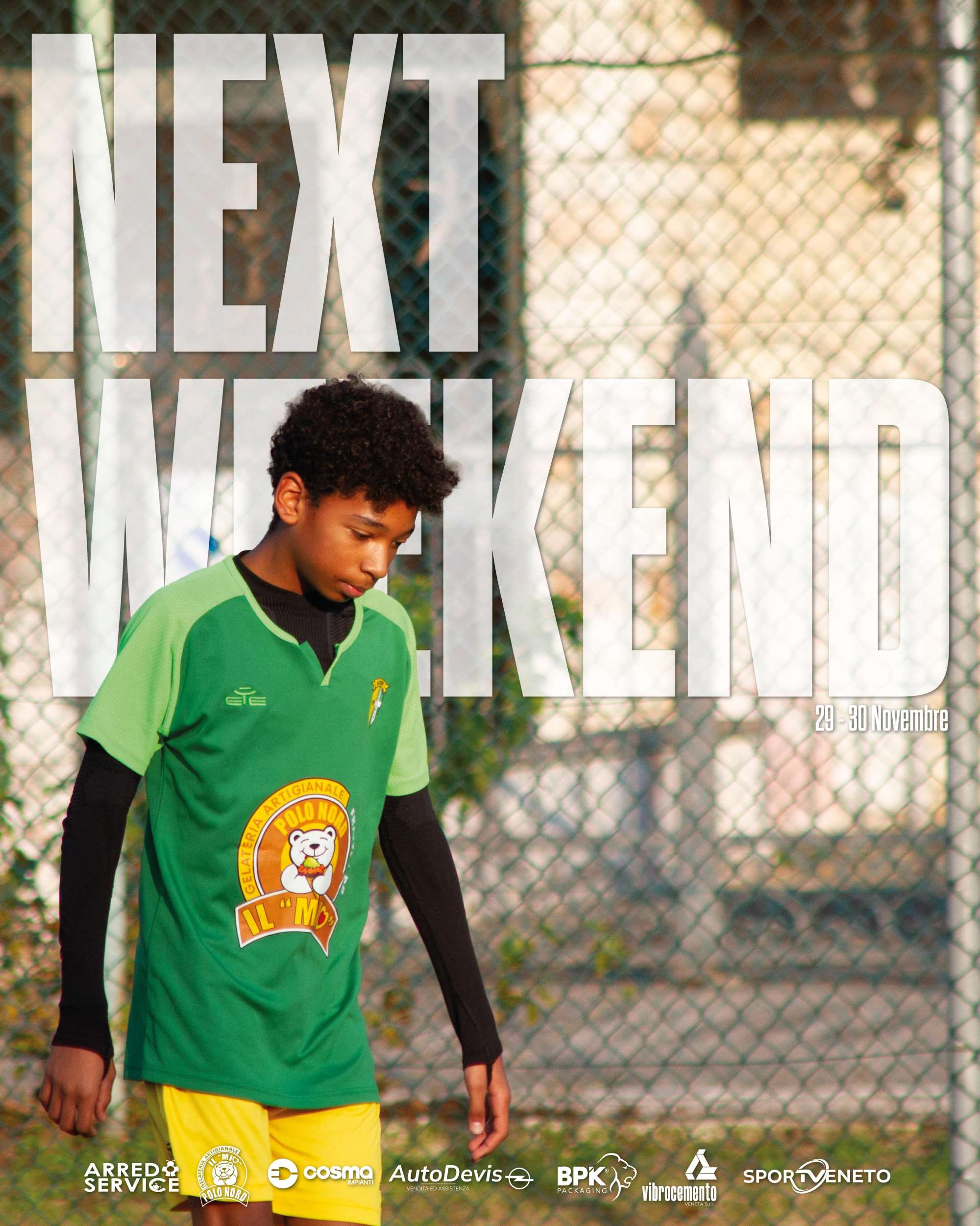 Weekend Gialloverde 29 - 30 Novembre ⚽💛💚