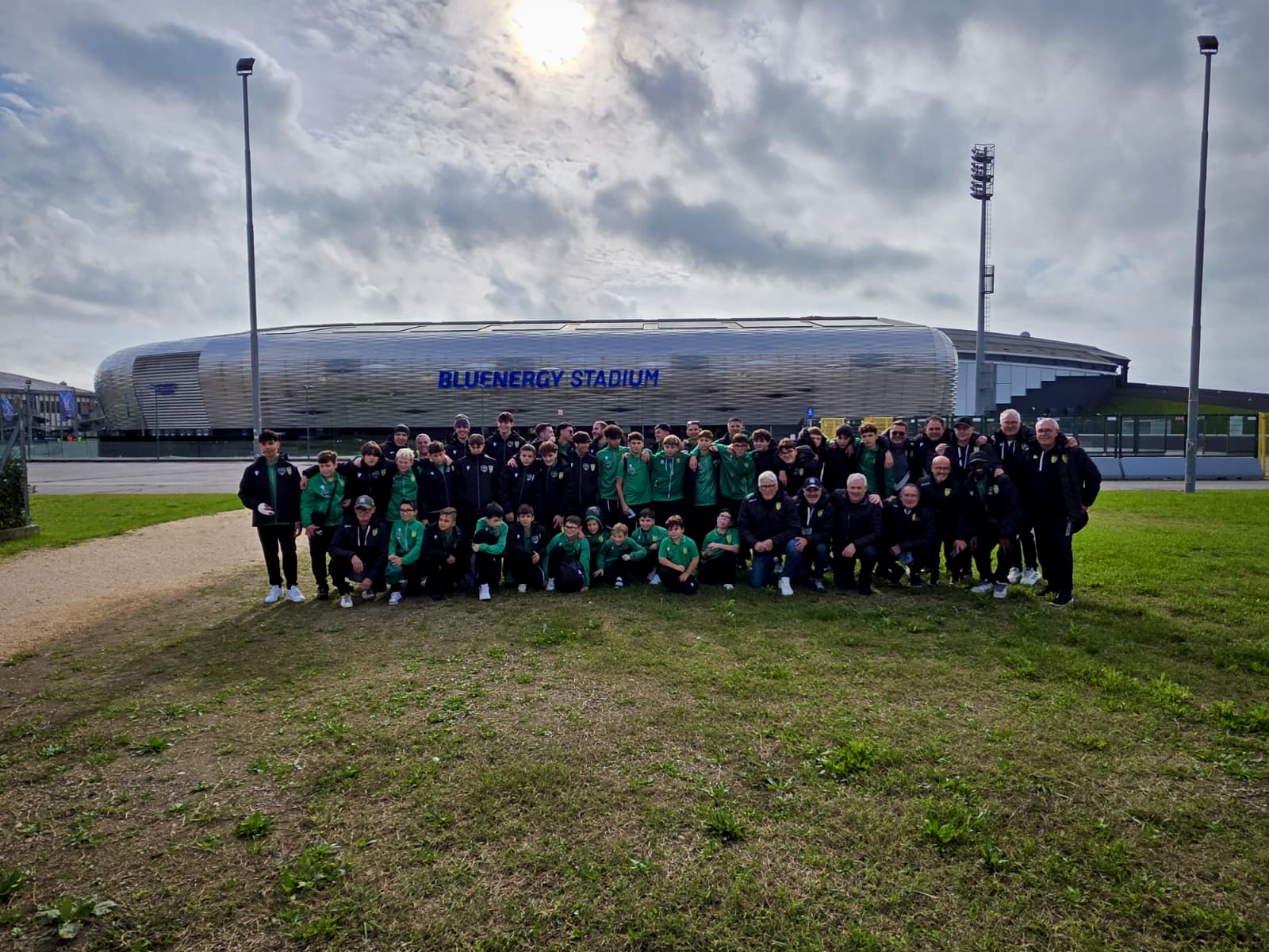 L’Academy Plateola in visita al Bluenergy Stadium con Udinese Academy