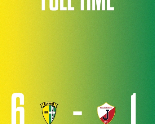 PRIMA CATEGORIA – 4ª GIORNATA
Academy Plateola 1911 6 - 1 Justinense
