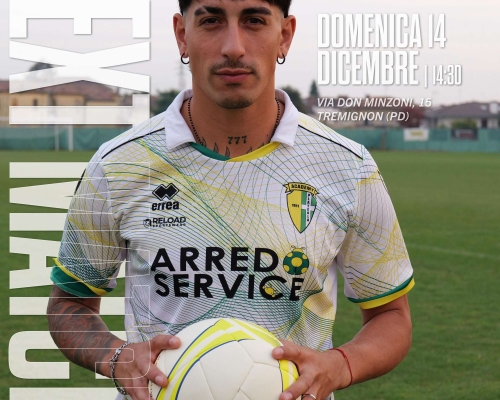 Prima Categoria – 14ª Giornata: Real Tremignon - Academy Plateola 1911